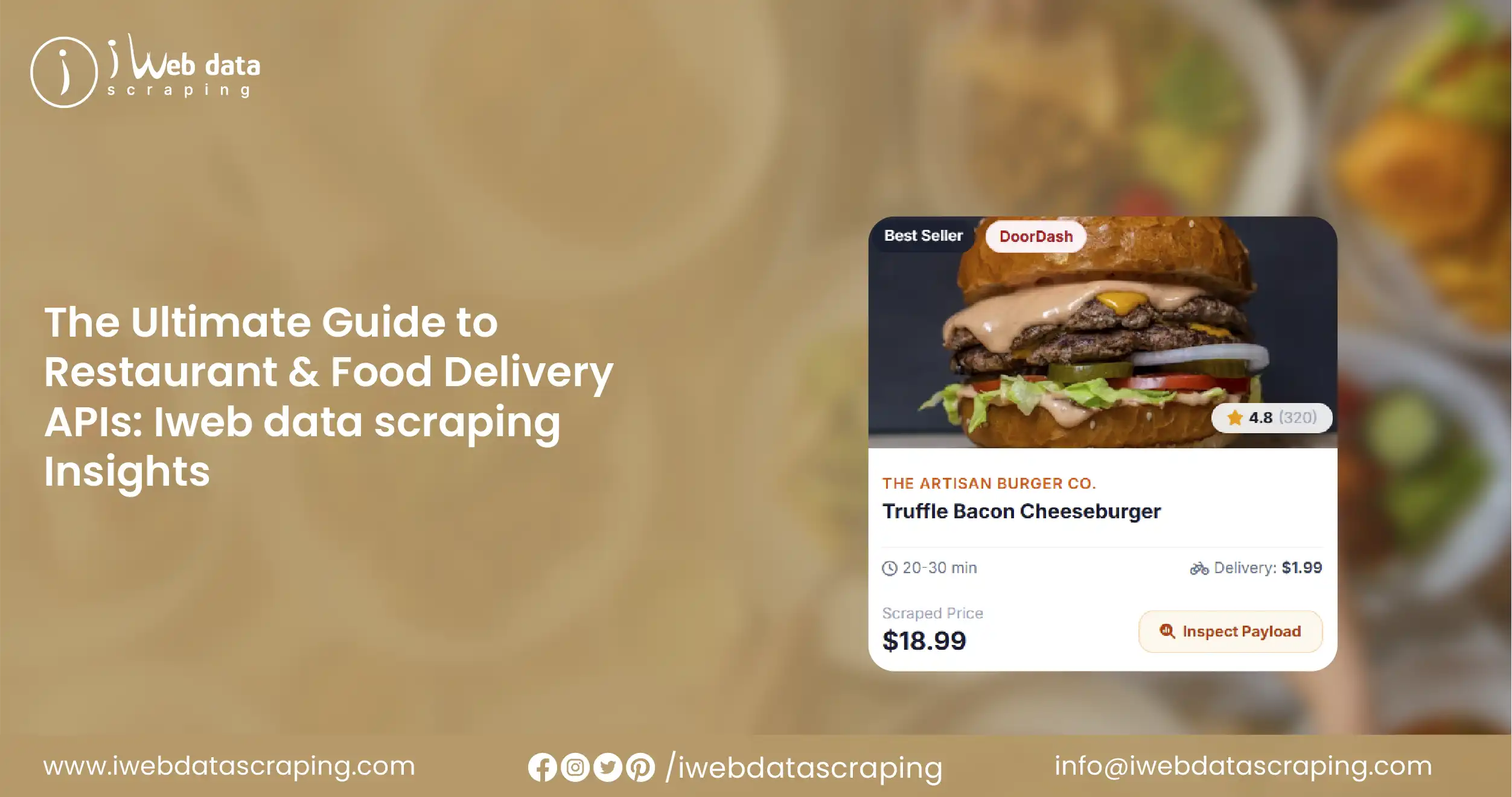 The Ultimate Guide to Restaurant & Food Delivery APIs: Iweb Data Scraping Insights